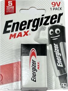 Batterie ENERGIZER® ALKALINE POWER – 9V