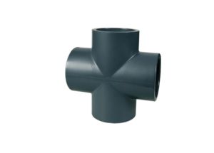 Croce a incollaggio in PVC  Ø  63 mm